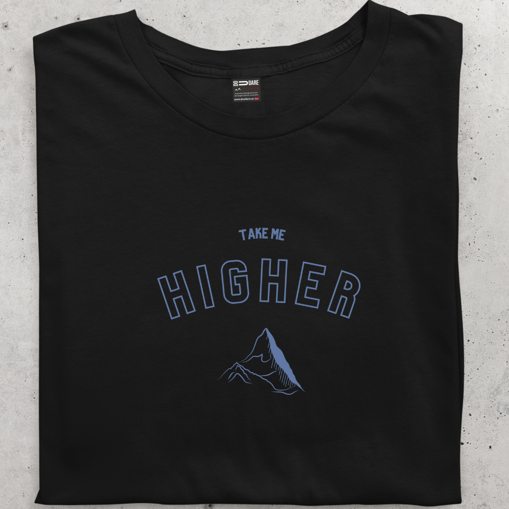 Take me Higher Dame t-skjorte i økologisk bomull - DoUdare