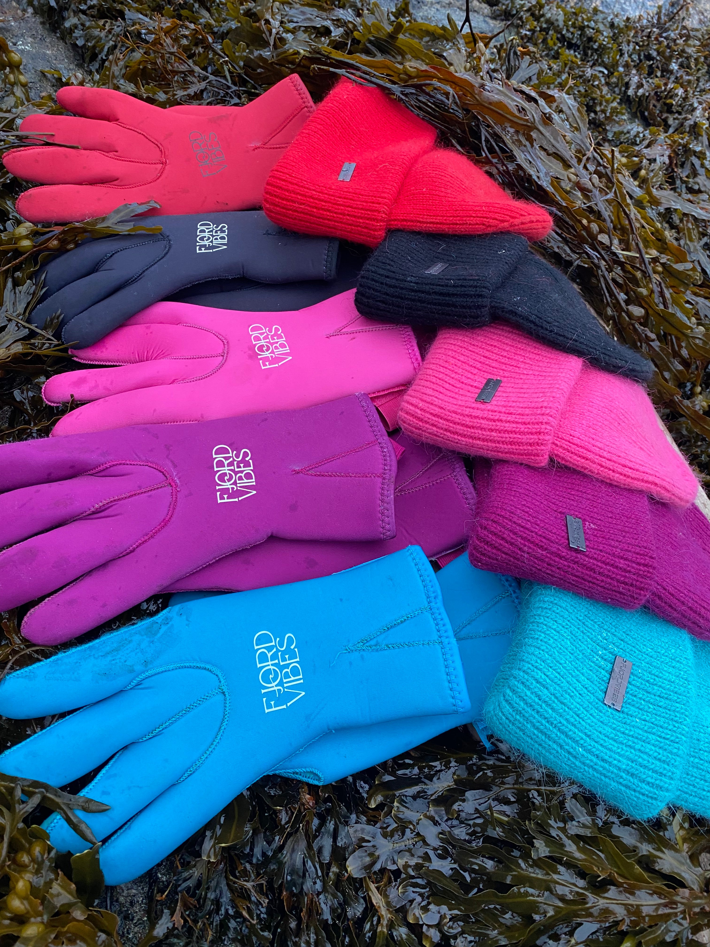 Fjord Vibes Neopren med matchende ull-luer