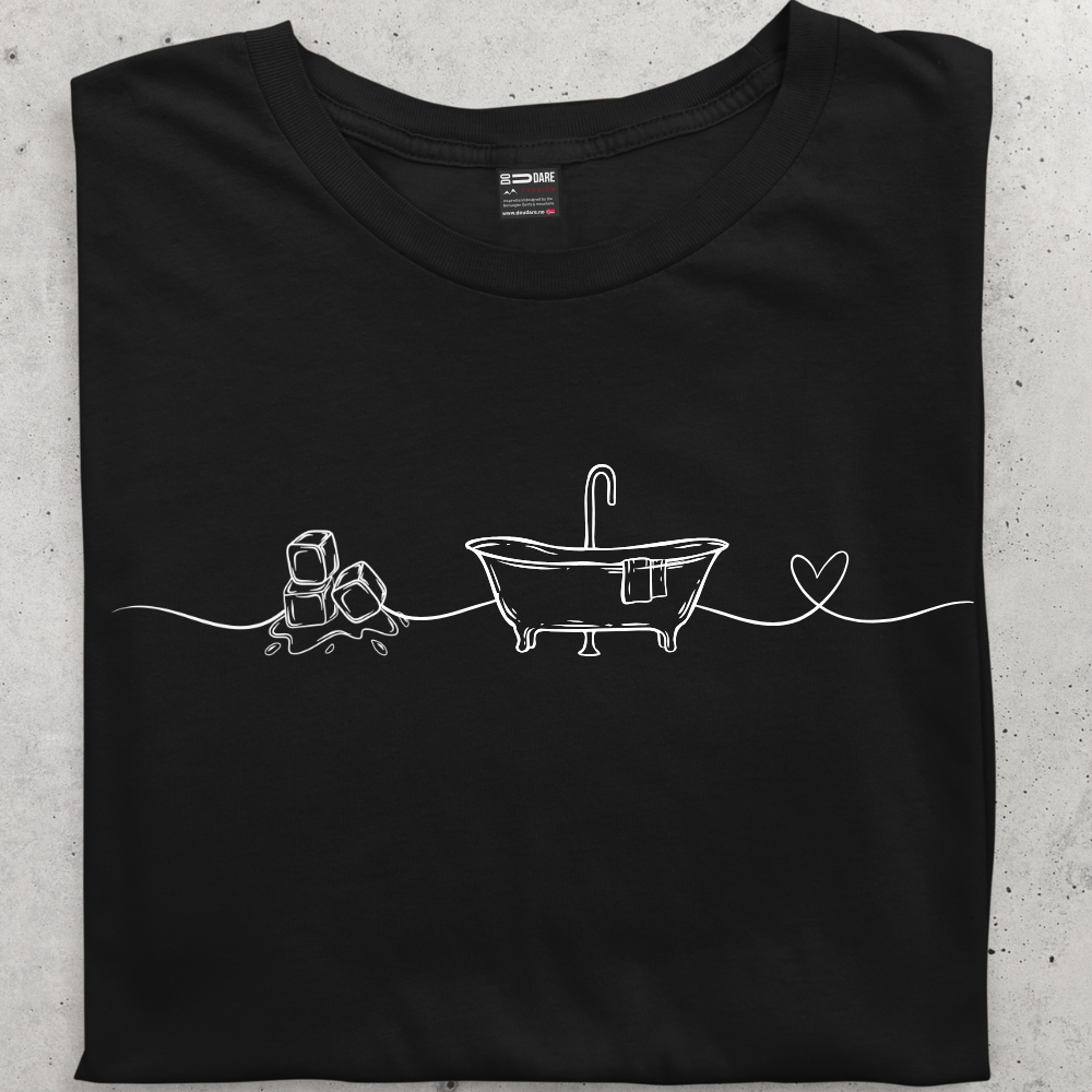 I love Ice Bath tee - UNISEX - DoUdare