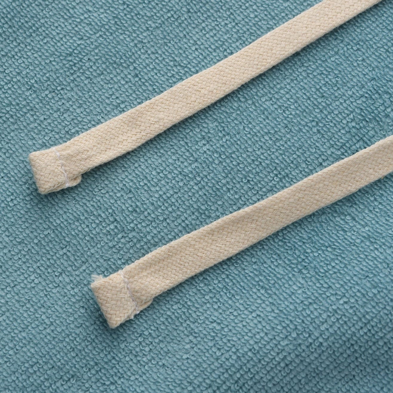 Poncho til isbading Salty but Sweet™ FjordRobe skifteponcho i miljøvennlig microfiber, FjordVibes Glacier-blå / grå - DoUdare