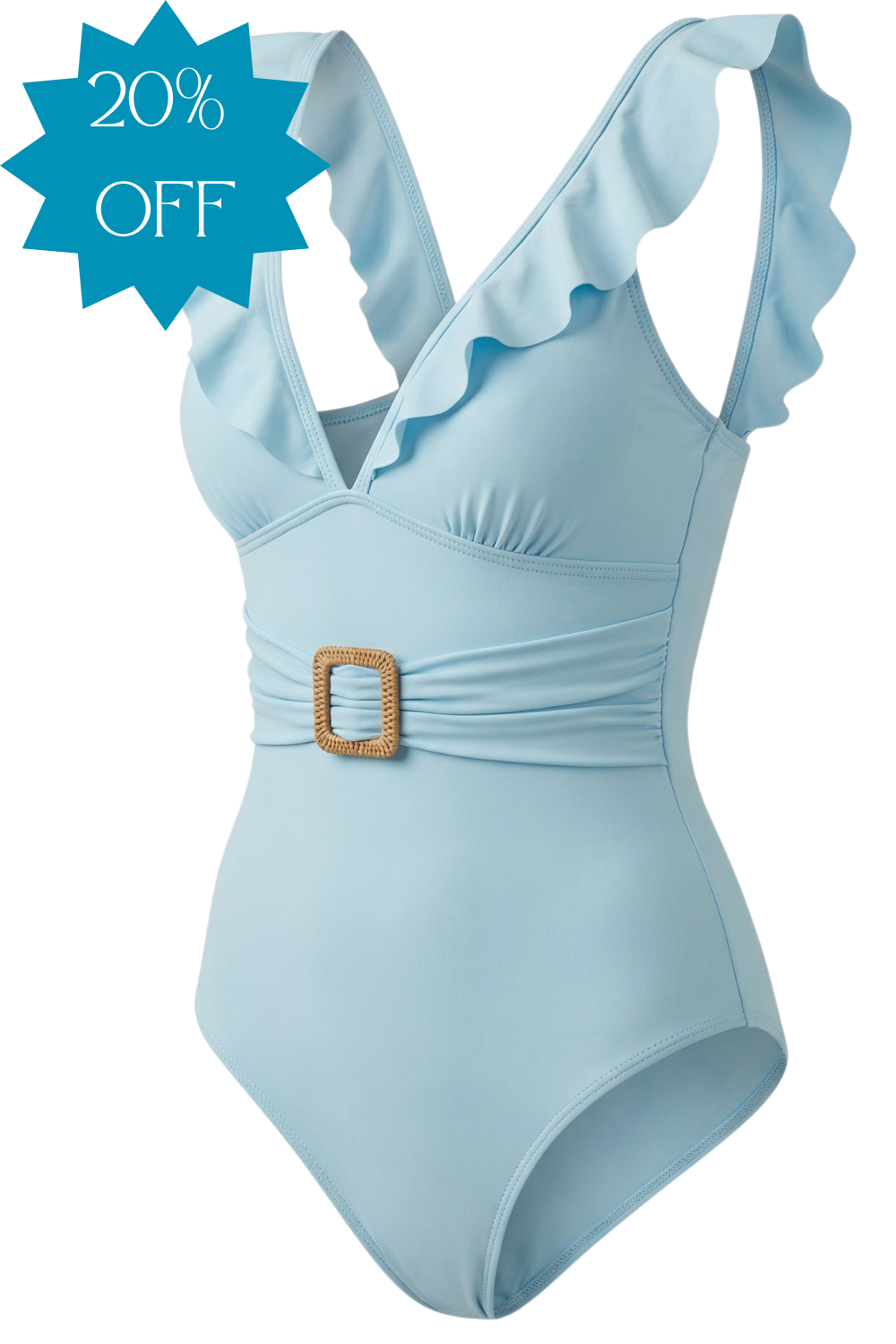 Swimsuit Sonja - NEW - Sky blue