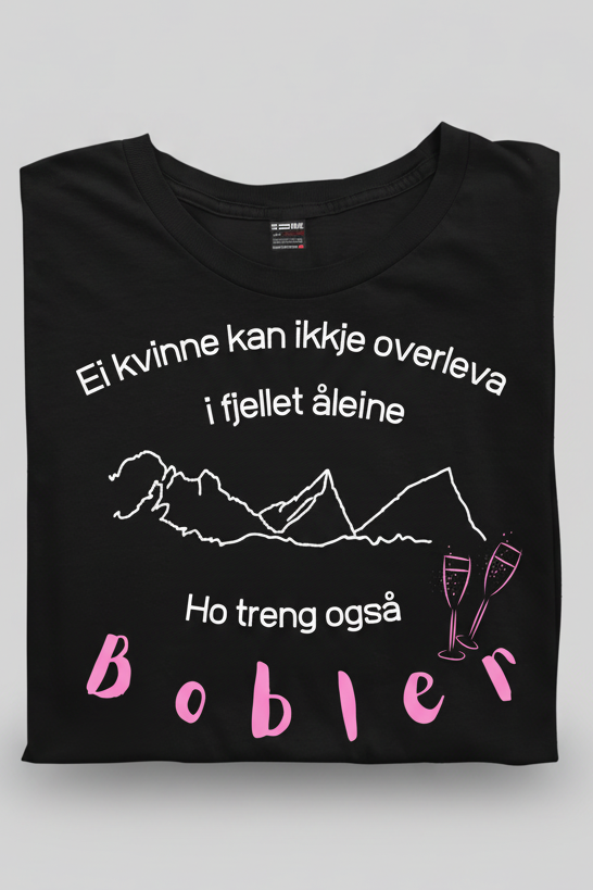 Prosecco Tee Unisex NYNORSK / BOKMÅL - DoUdare