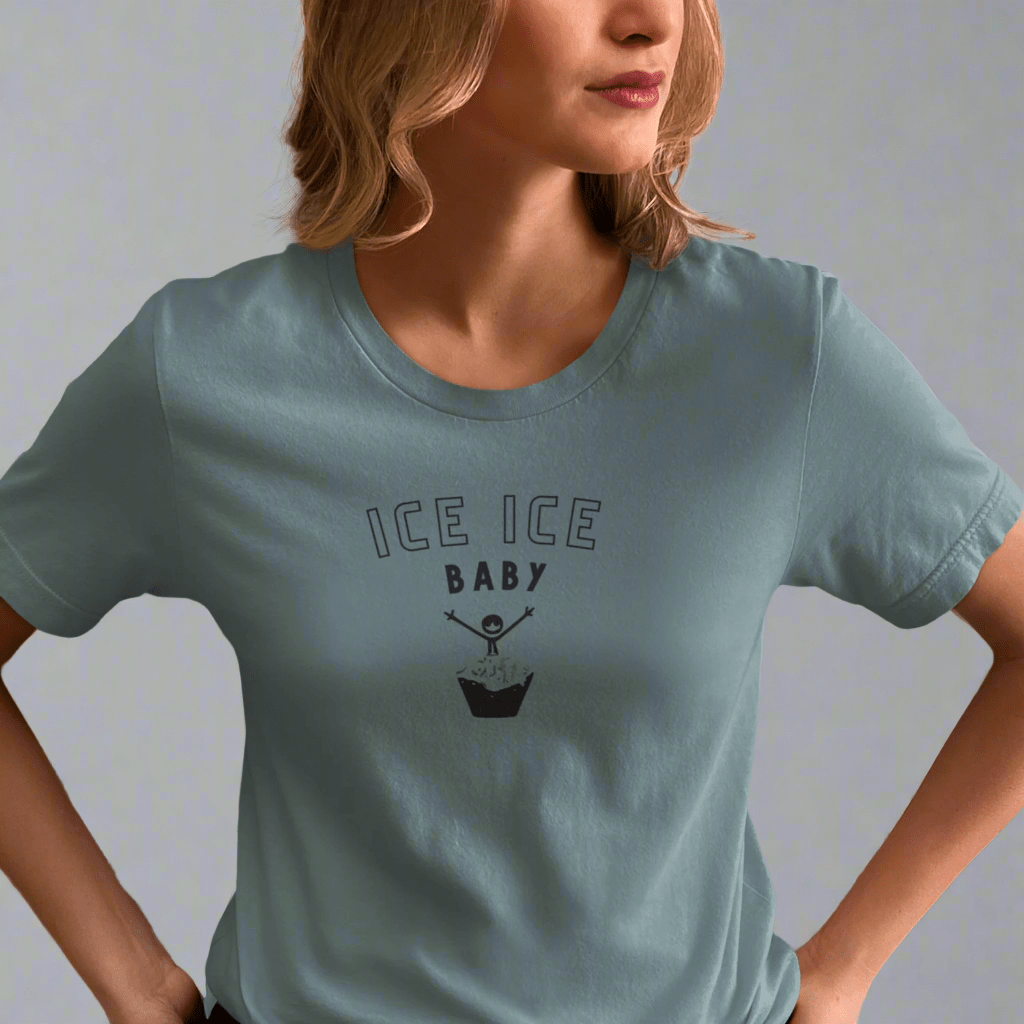 Ice Ice baby Isbading Tee - Unisex - DoUdare
