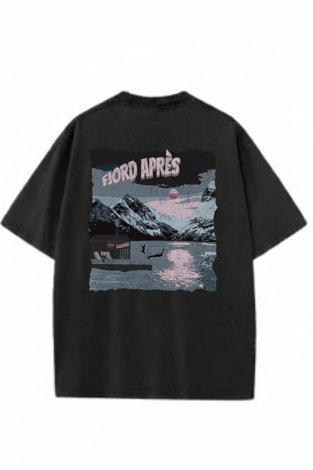 Apres Ski - Unisex washed ski tee - NYHET! - DoUdare