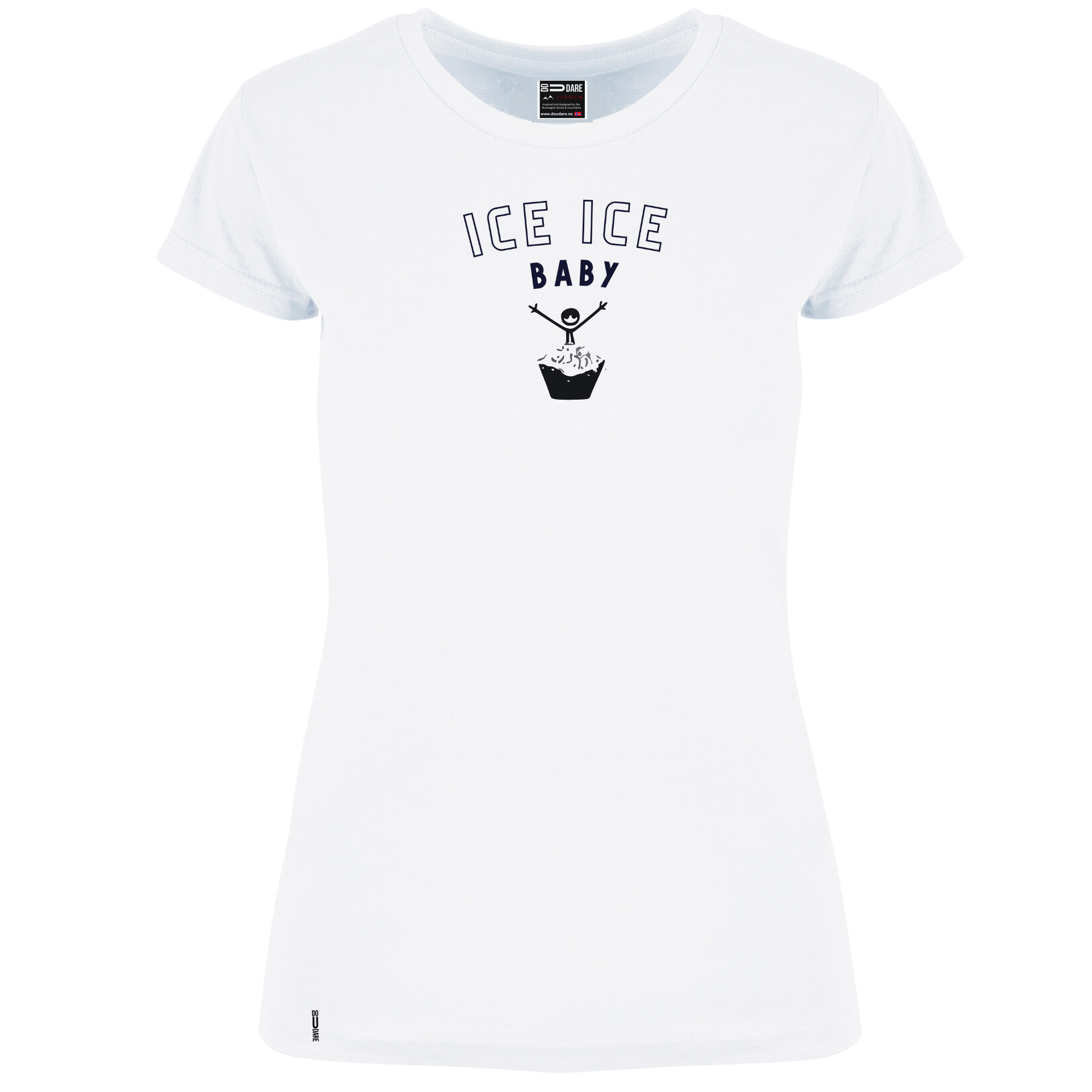 Ice Ice baby Isbading tee - dame - DoUdare