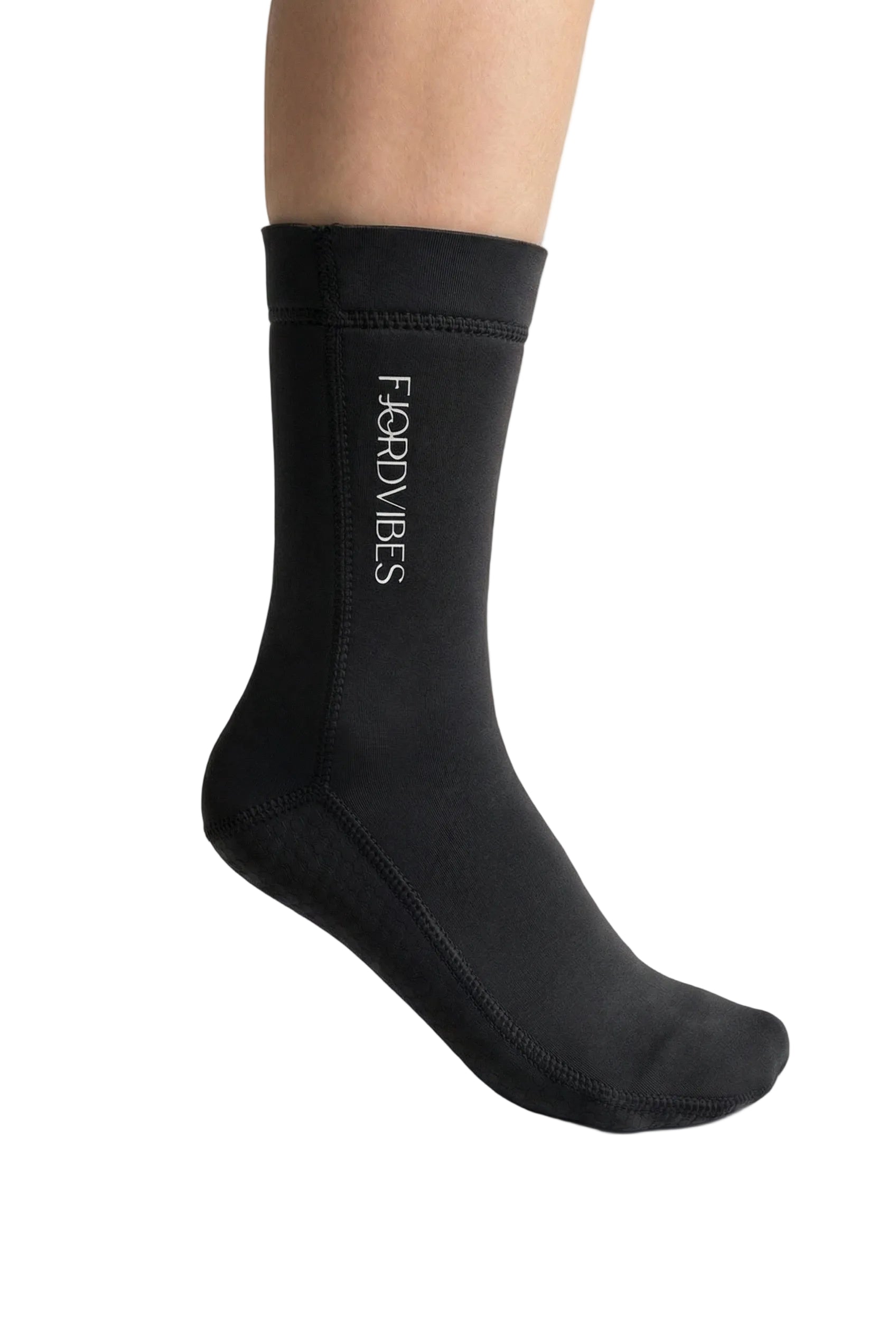 Svart neopren sokker 5mm Fjord Vibes of Norway